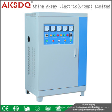 Stock Sale High performance 3 phase SBW series Compensation Automatic 50kva Voltage Stabilizer from Wenzhou Yueqing Liushi